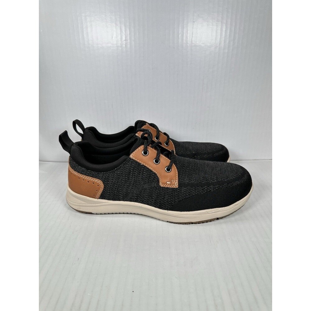 Size 8.5 Florsheim Work Composite Toe Casual Conway Black & Brown Men's